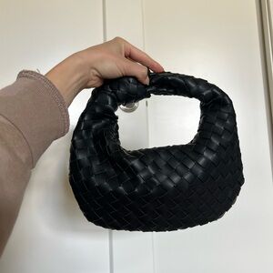 Black Woven Purse